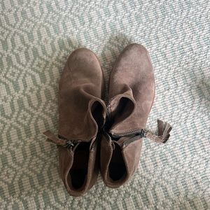 Dolce Vita suede booties.